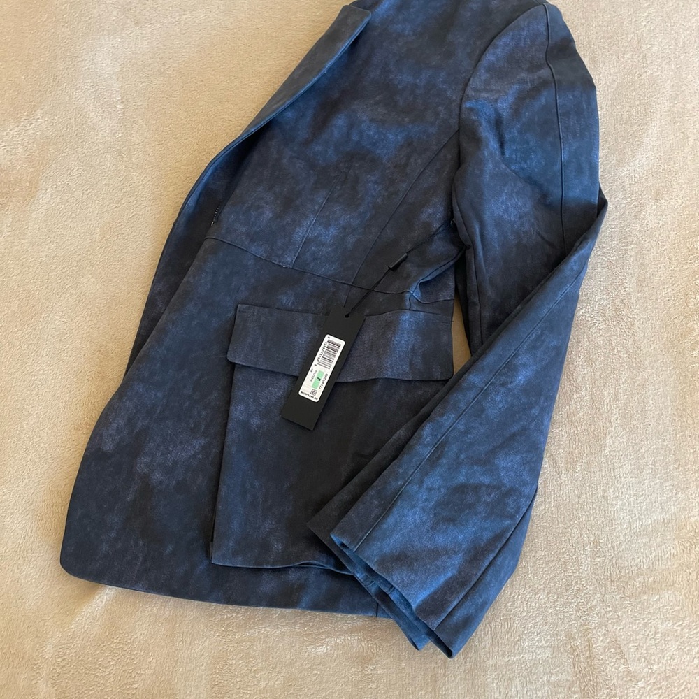 Donna Karan NY Zip Tie Dye Blazer - Size 8 - Picture 13 of 15